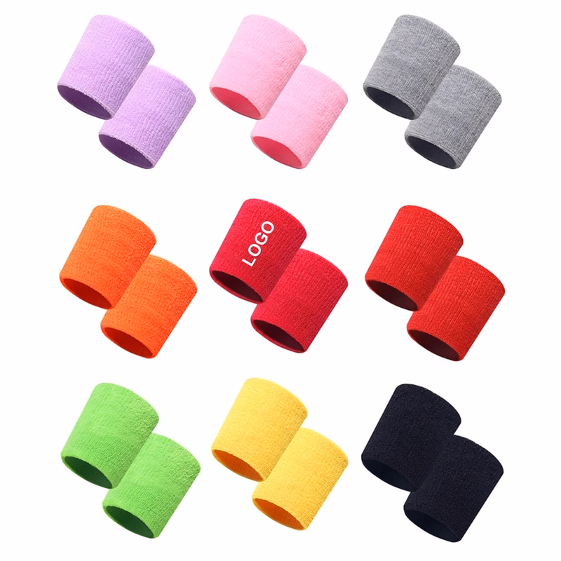 Tennis Wrist Bands Absorbent Sweatbands