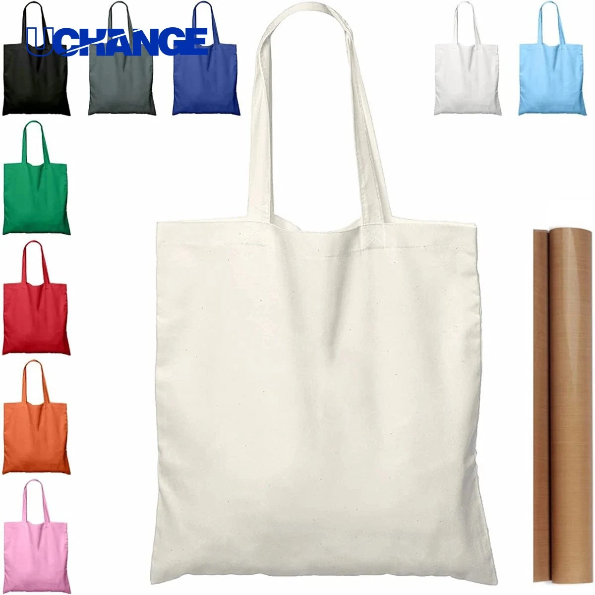 Reusable Grocery Shopping Bag, custom tote bag with logo imprint 1