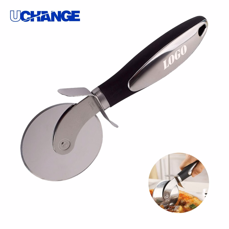 Stainless Steel Pizza Cutter with Hand Guard