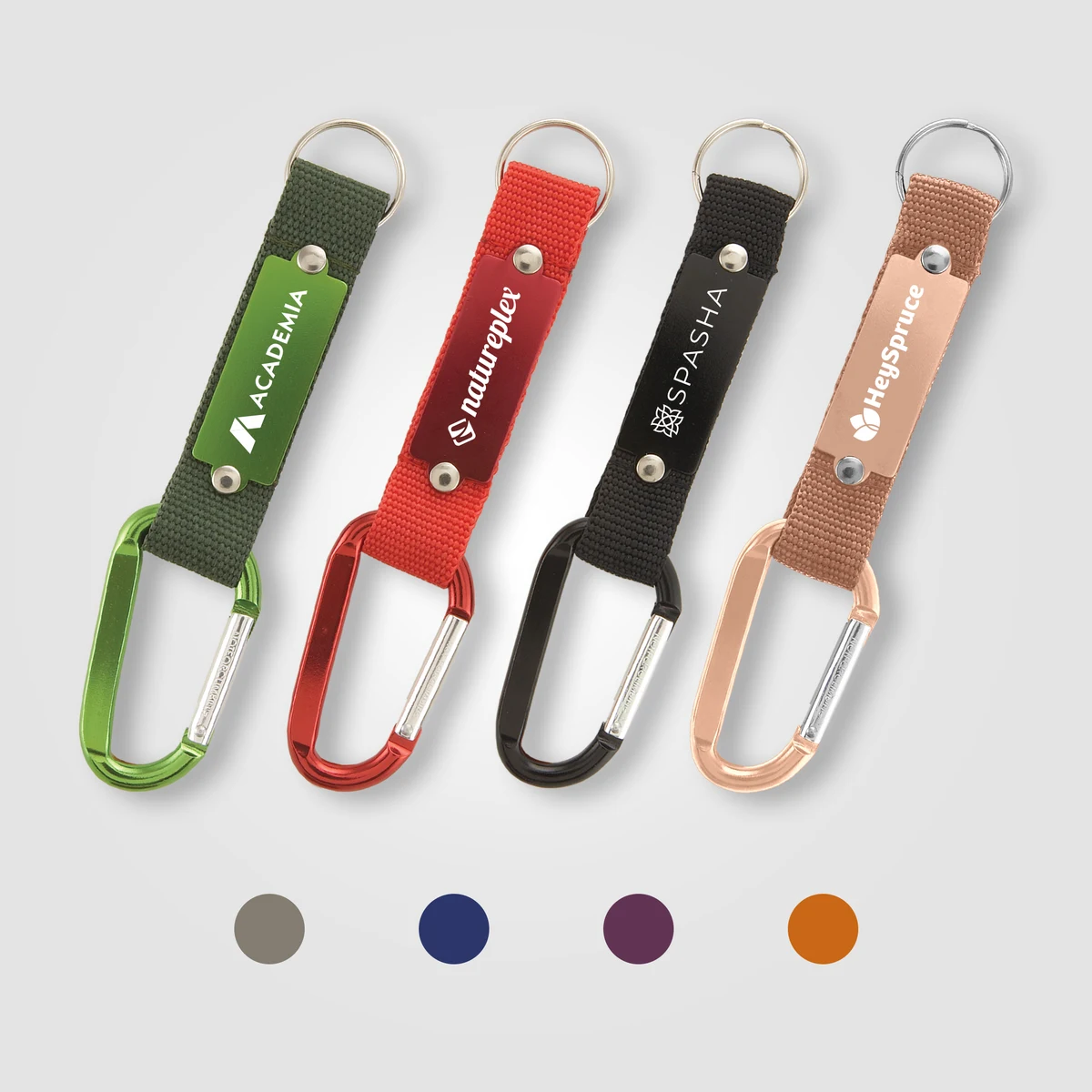 Strap Happy Carabiner Keychain 1