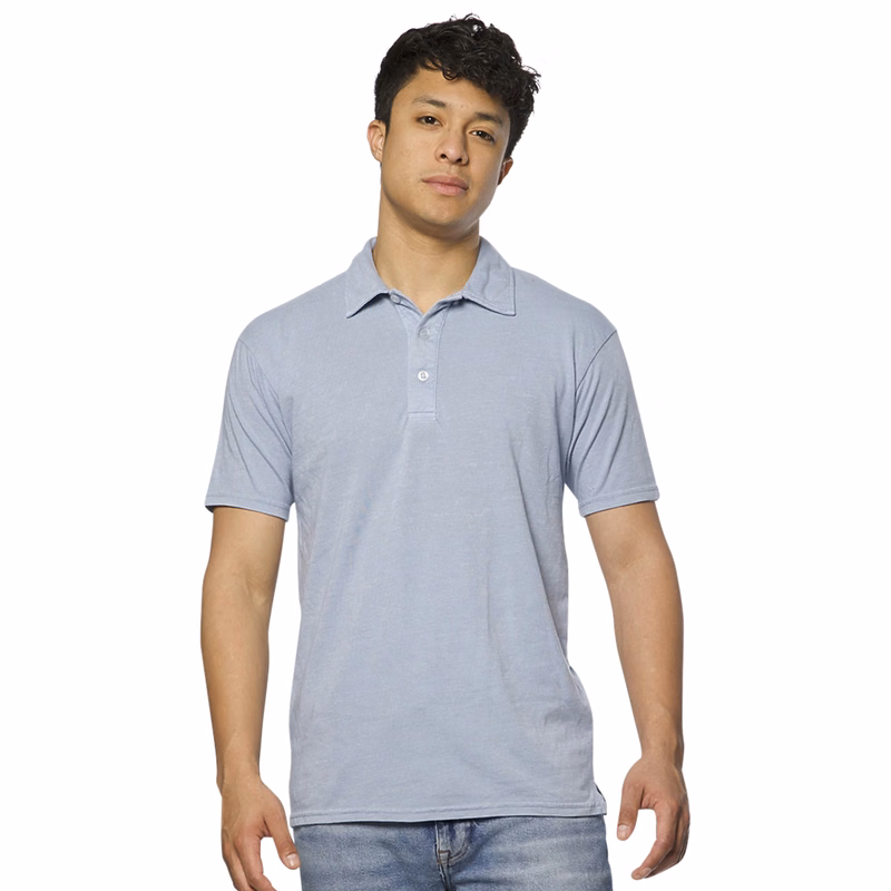 Unisex Triblend Pigment Dyed Polo