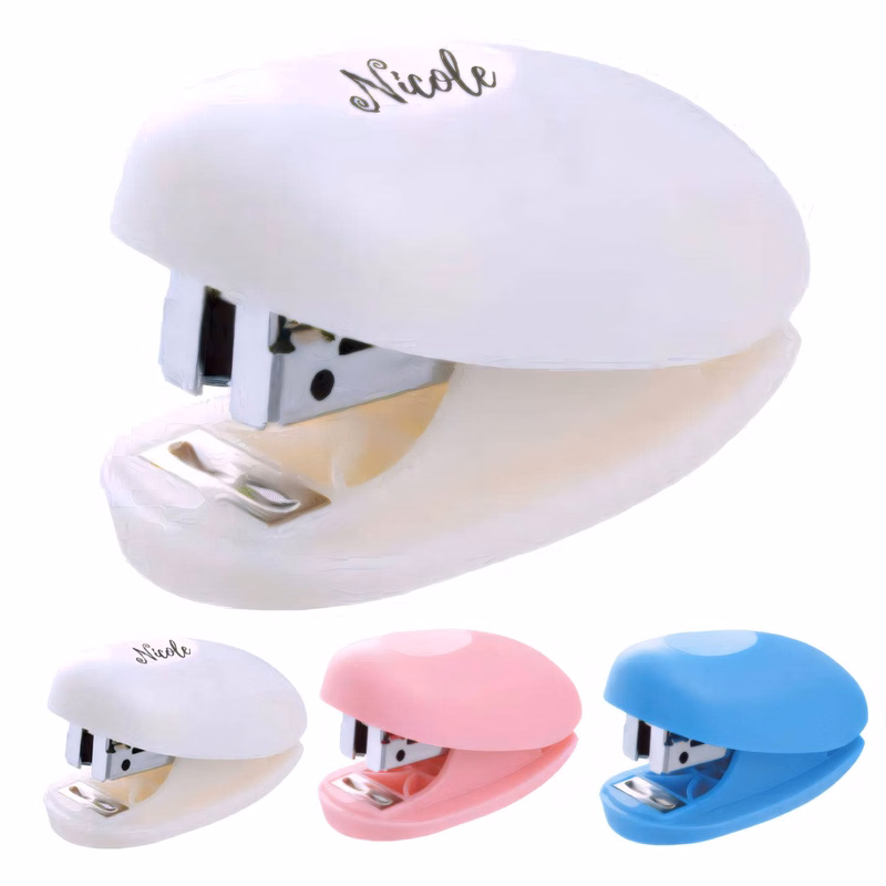 Portable Mini Plastic Stapler for Office School Use