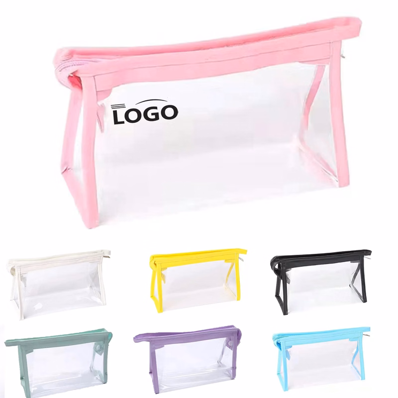 TPU Transparent Large Capacity Pen Makeup Bag