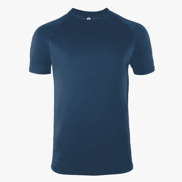#E104 / Basic Training Men's Crew Neck Raglan Tee 1