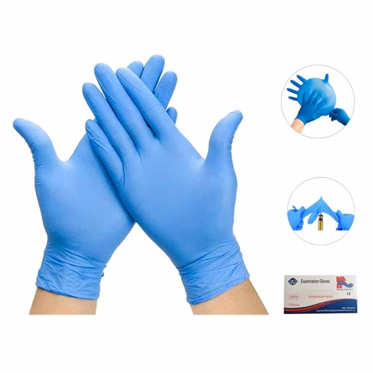 Disposable Protective Powder-free Nitrile Gloves