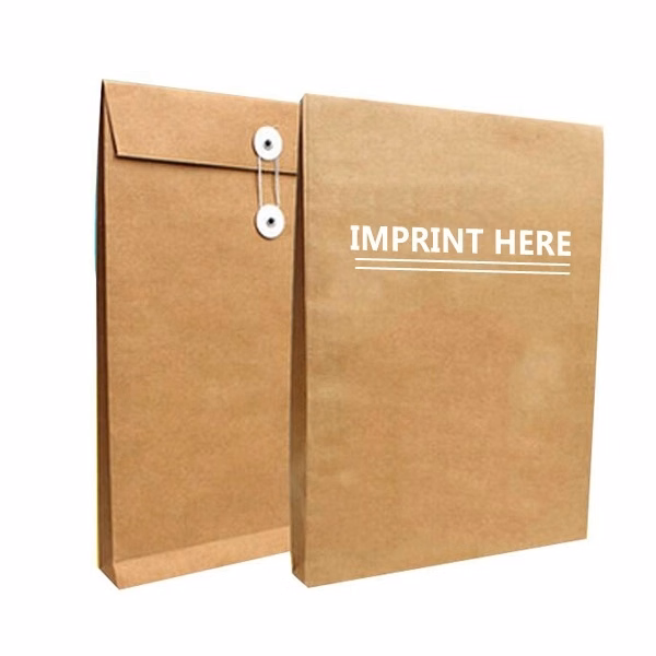 Custom String & Button Paper Envelopes