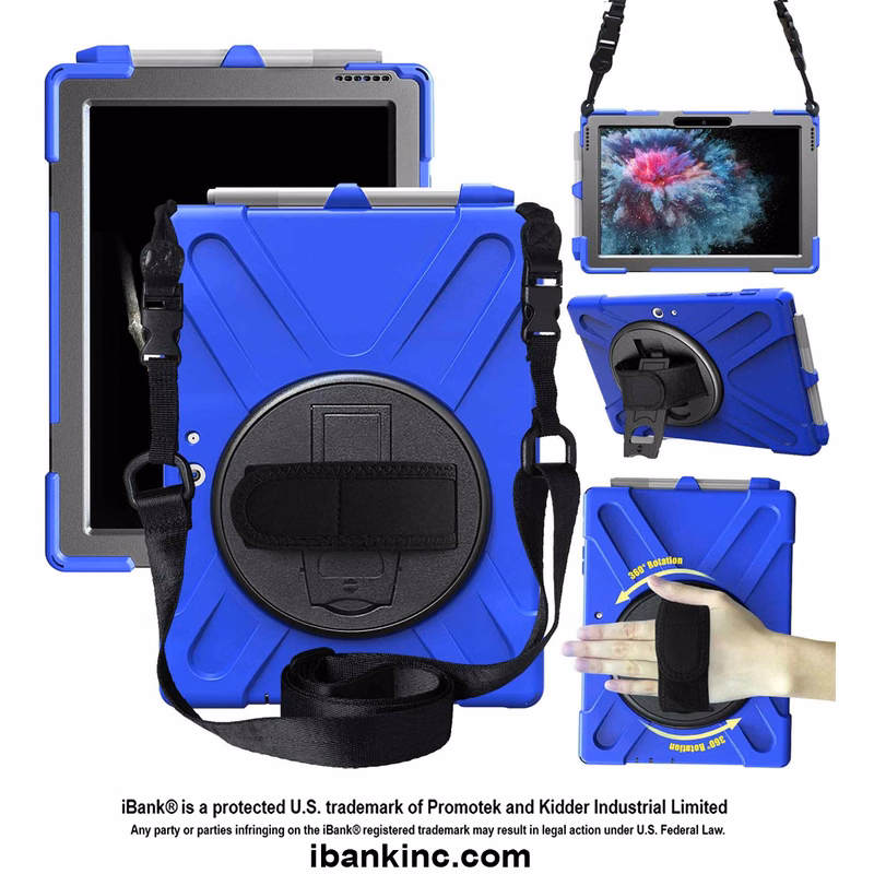 iBank ® Shockproof Case for Microsoft Surface Go 4/3/2, 2024-2018 (10.5"/10")