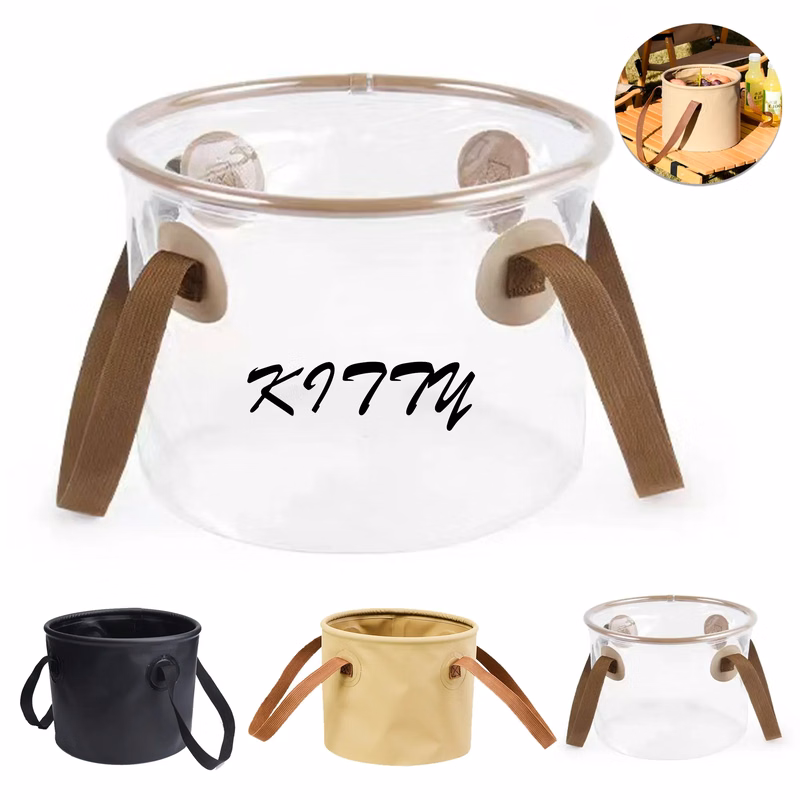 Outdoor Folding Bucket For Camping And Picnics