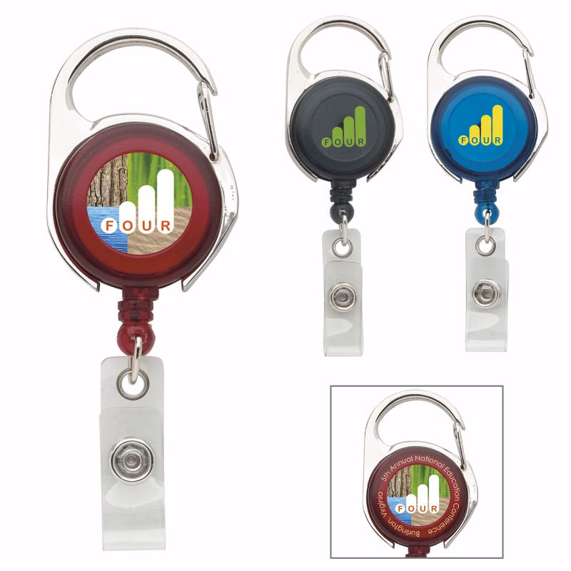 Carabiner Badge Holder