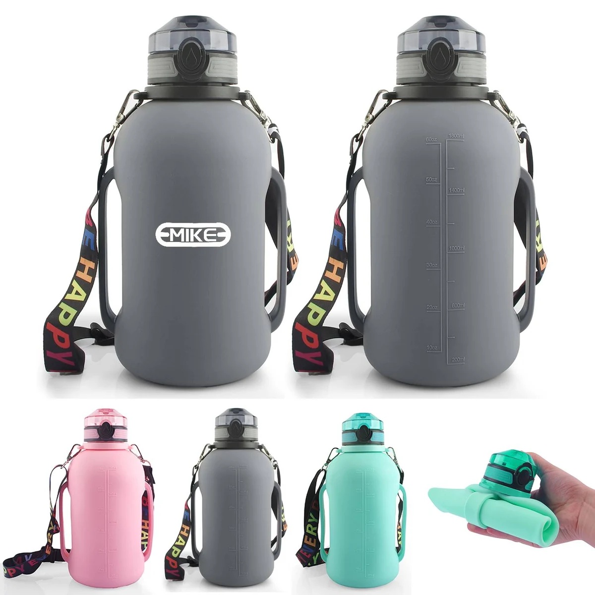 67oz Large Capacity Water Mug for Fitness 1