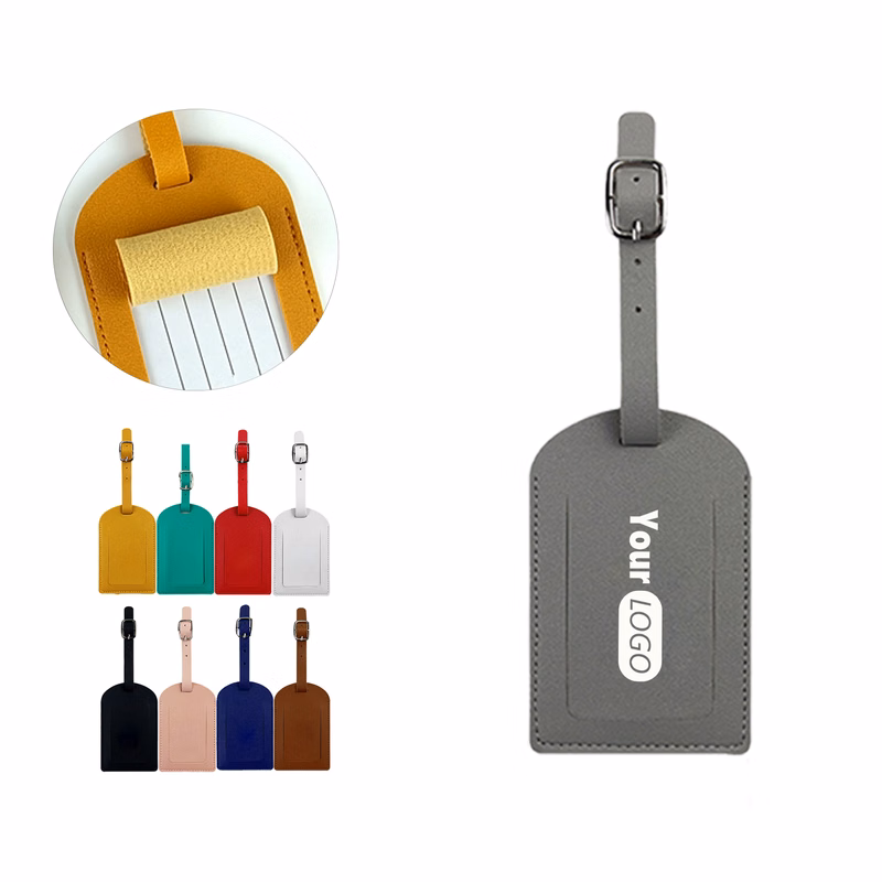 PU Leather ID Tag for Luggage