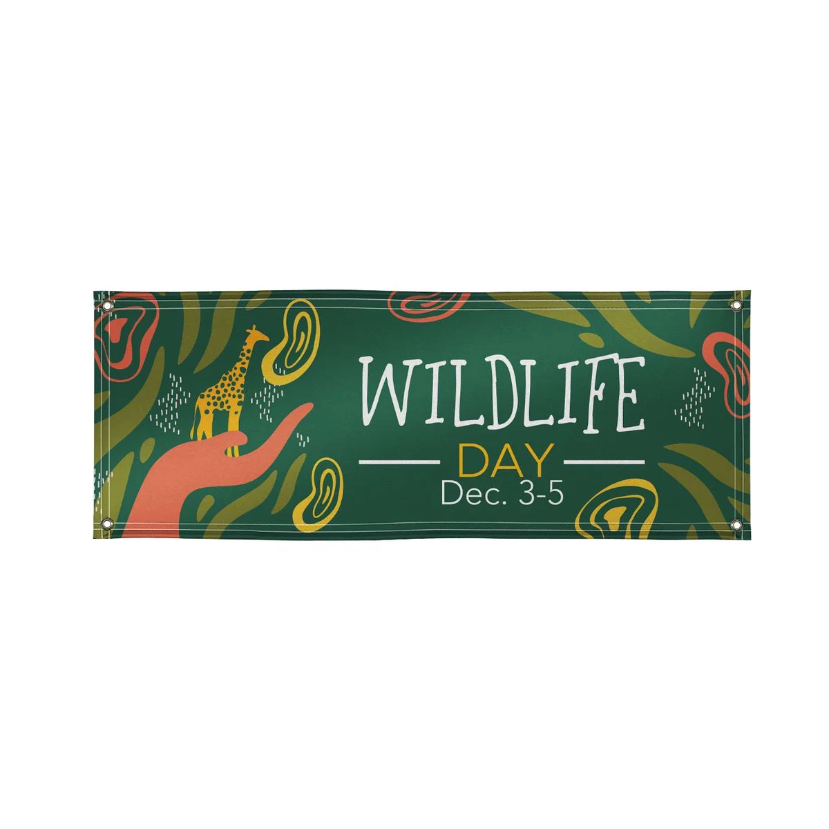 3' x 8' PVC-Free Banner Single-Sided 1