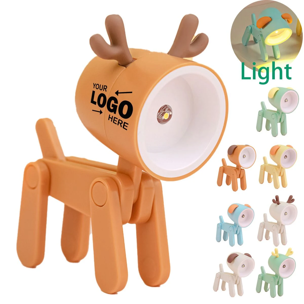 Puppy shaped LED Bedroom Night Light 1