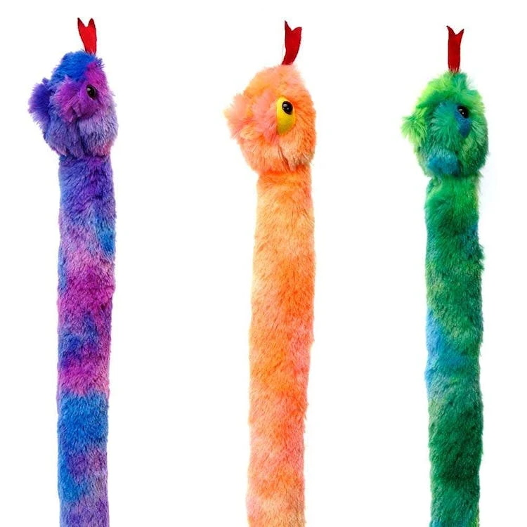 Plush Tie Dye Snakes 3 Assorted - 28" 1