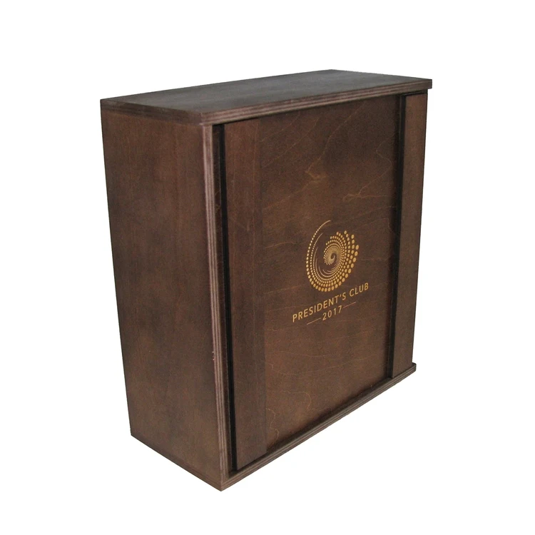 Crate Style Sliding Lid Box, 11 x 12 x 4.88" 1