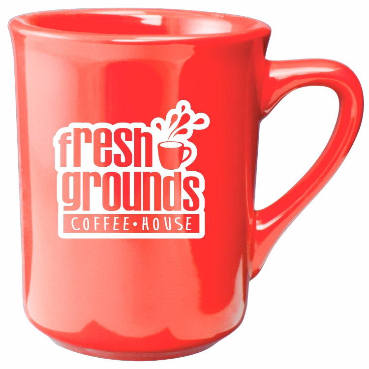 8.5 oz. Red Toledo Mug