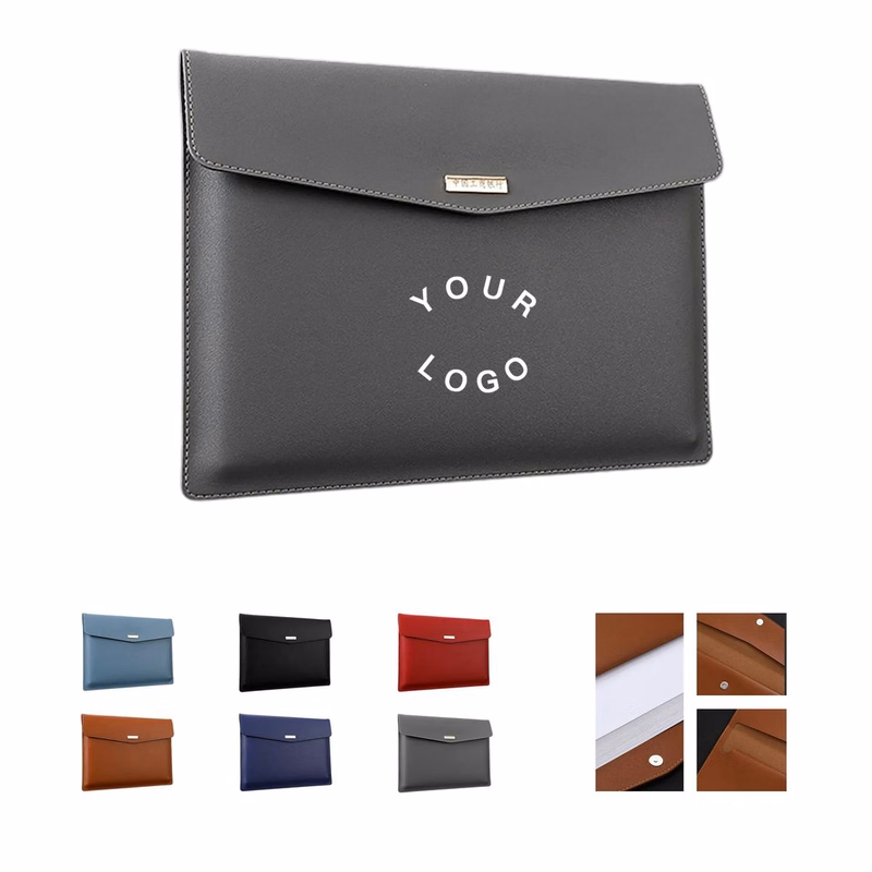 PU Leather Folder with Professional Slim Design