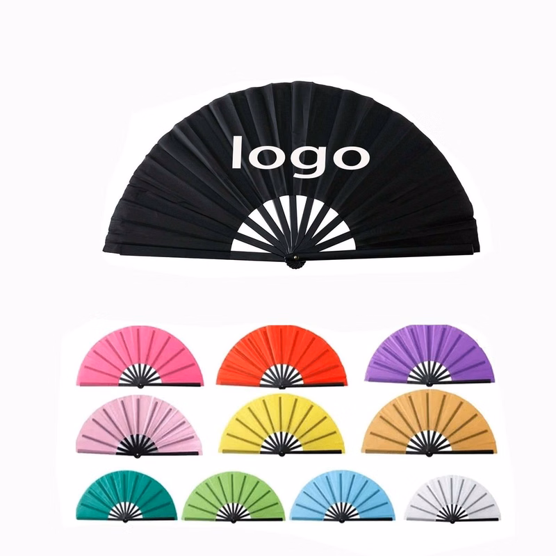11" Bamboo Folding Martial Arts Fan for Performance & Training