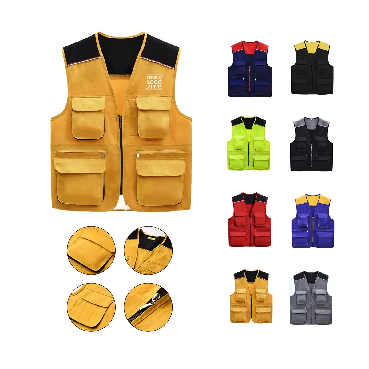Work Fishing Vest 1