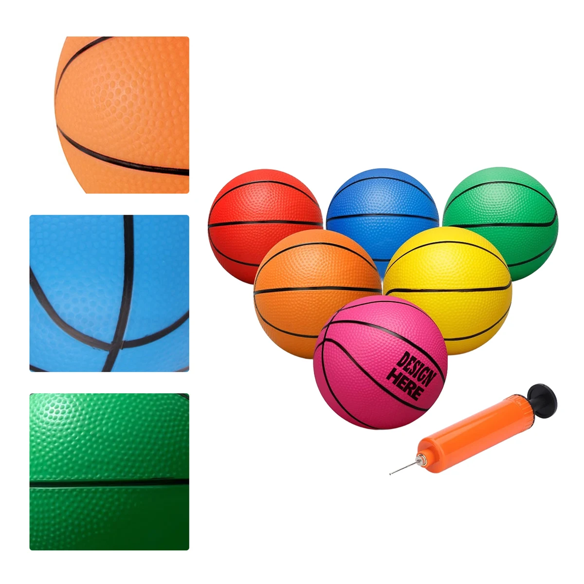 MOQ 50 Inflatable PVC Basketball Toy 1