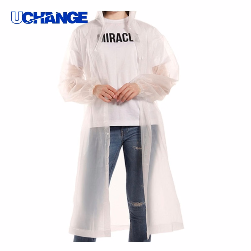 EVA Adult Inelastic Cuffs Raincoat