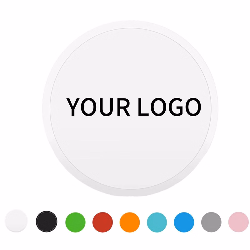 Round Heat Resistant Coaster with Printed Logo