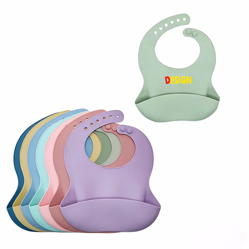Baby Silicone Feeding Bib