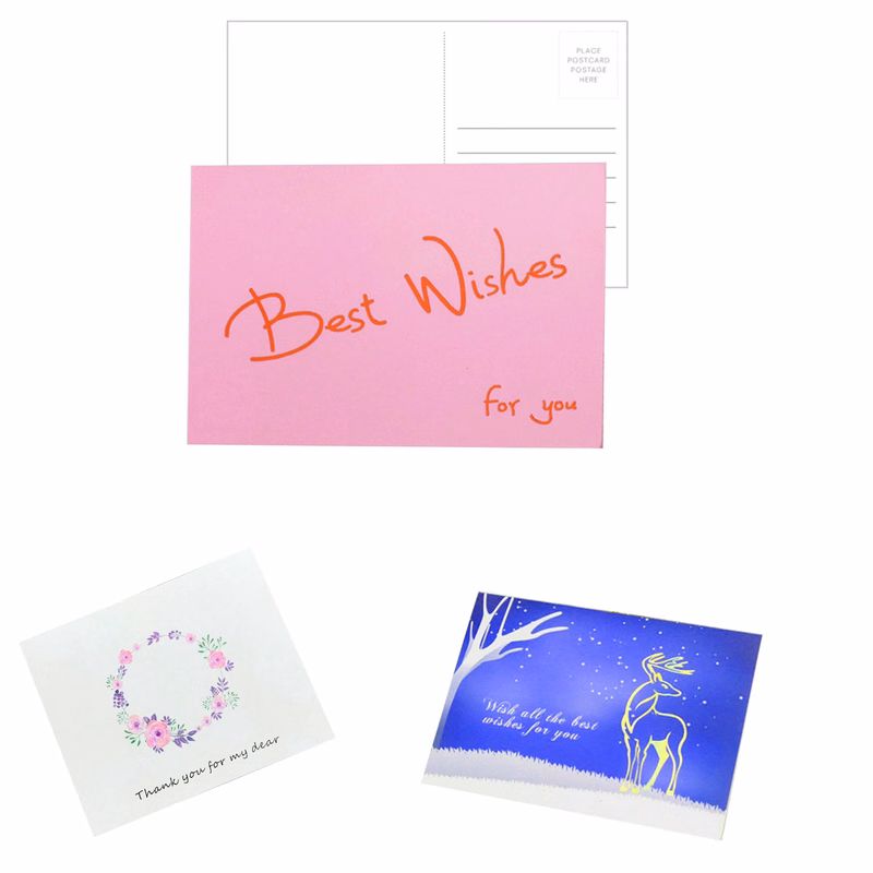 Custom Postcard  MOQ 200PCS
