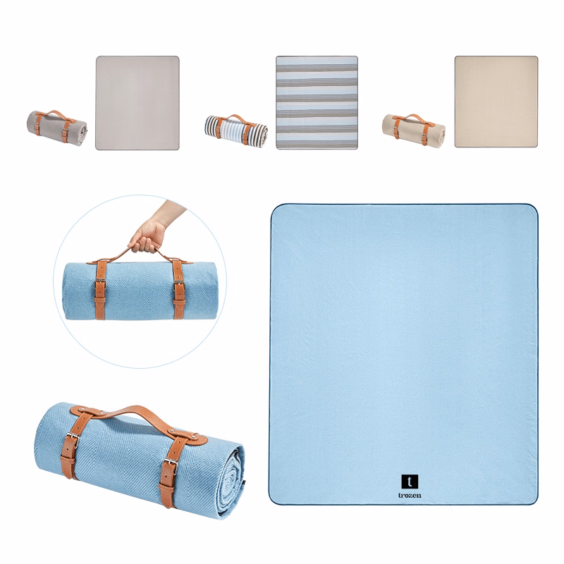 Outdoor 2 in 1 Waterproof Picnic Mat Blanket