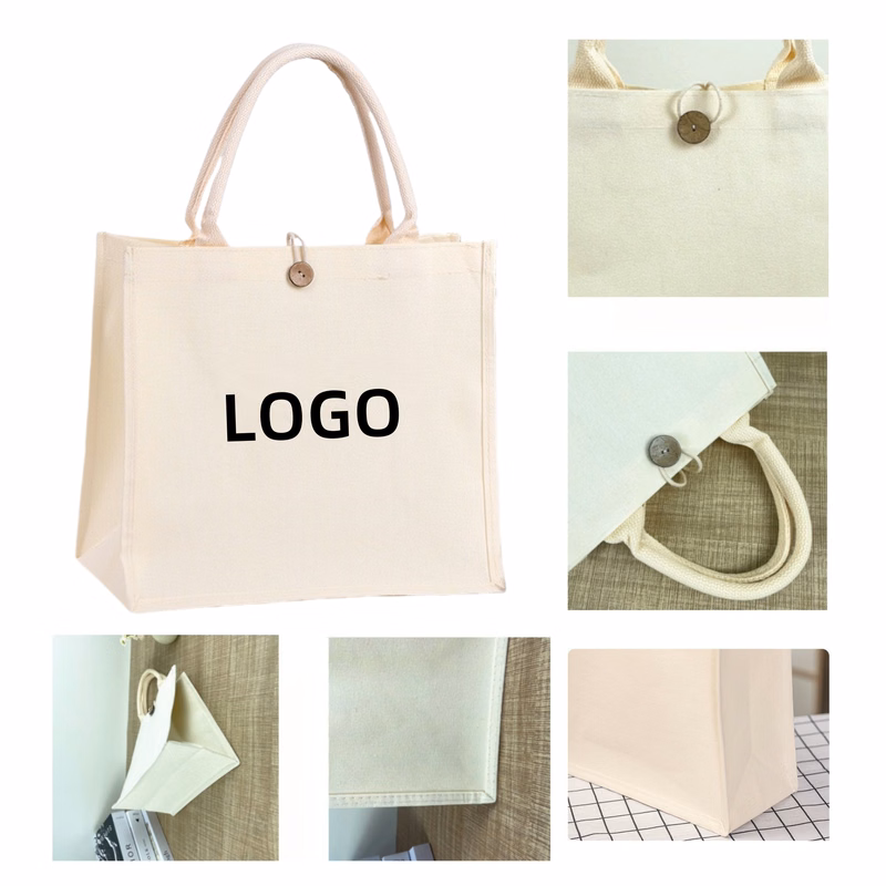 Minimalist Canvas Tote Bag