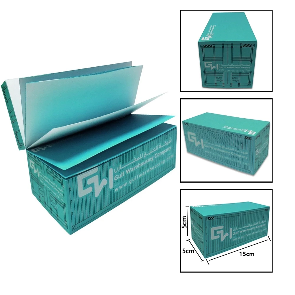 Container Sticky Notes Pad 1