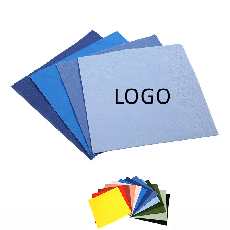 Colored 2-Layer Digital Print Party Napkins 1