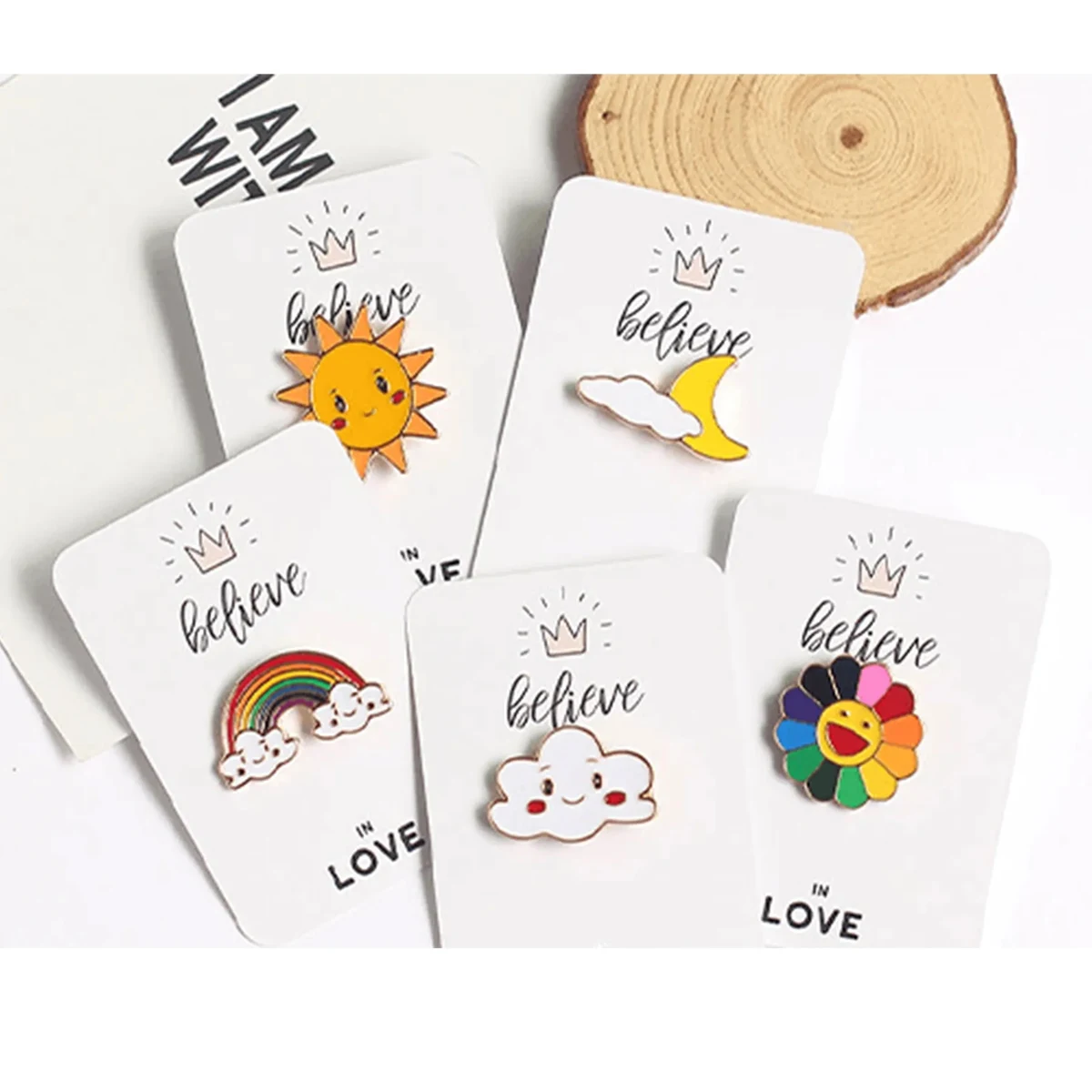Soft Enamel Lapel Pins With Backer Cards 1