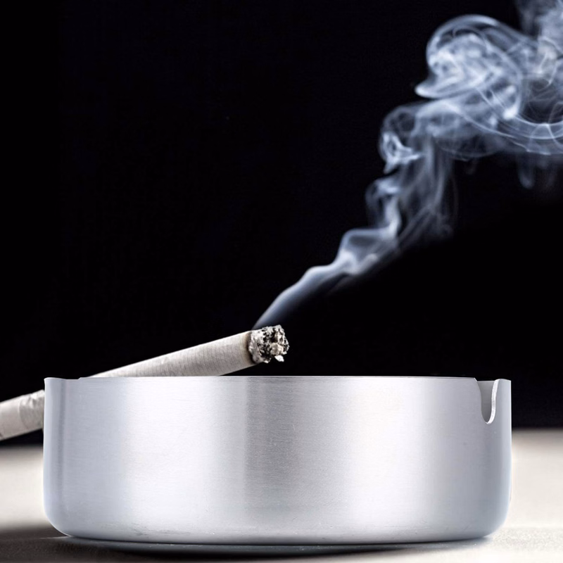 Round Stainless Steel Ashtray