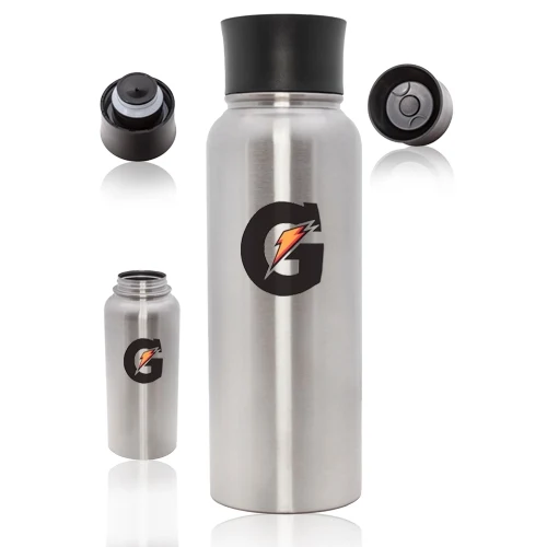 41 oz Everest Stainless Steel Sports Bottle, custom water bottle with logo imprint 1