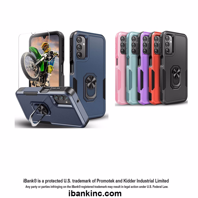 iBank ® Shockproof Case compatible with Galaxy A54/A55/A35/A71/A15/A16/A18