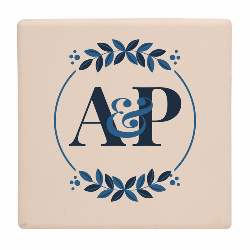Personalized Ceramic Coasters 4"