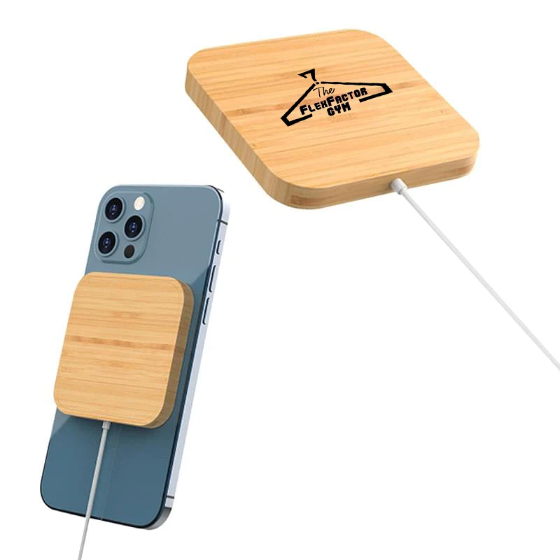 Mag Max Bamboo Magnetic Wireless Charger 1