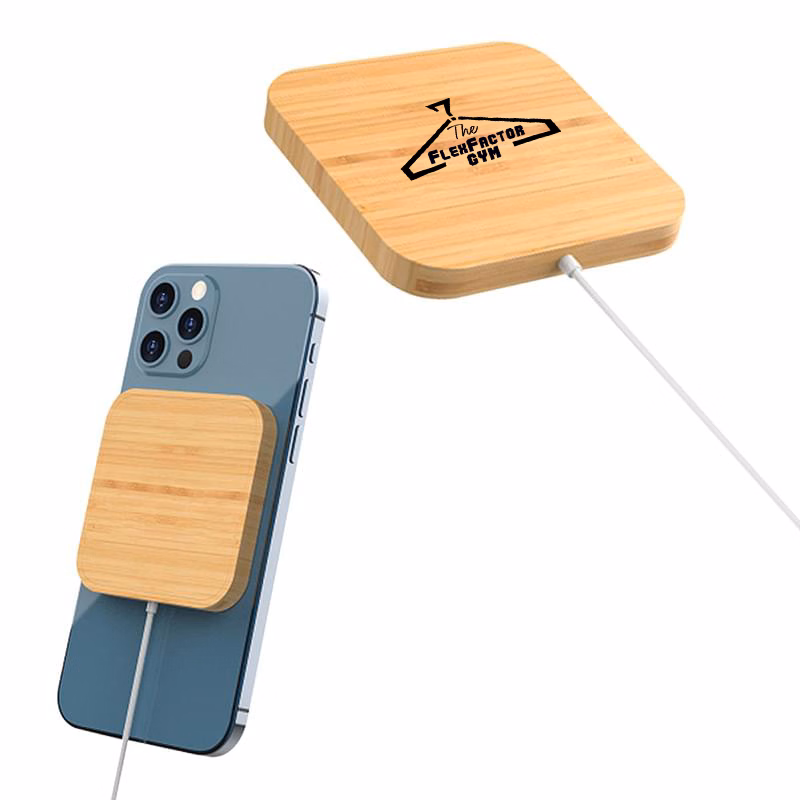 Mag Max Bamboo Magnetic Wireless Charger