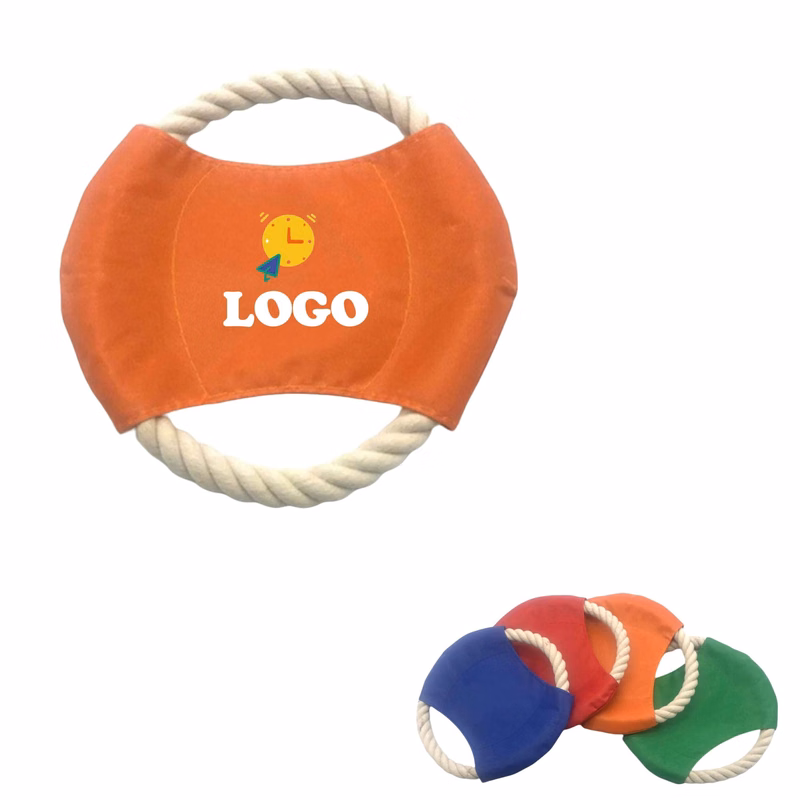 MOQ 20pcs Interactive Dog Toy Flying Disc