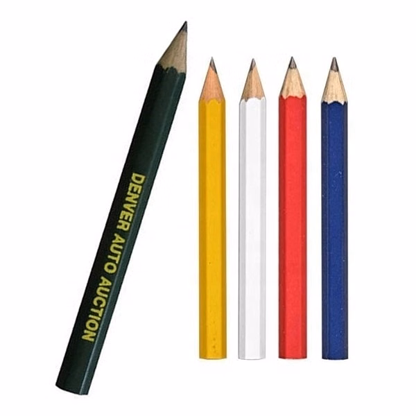 Hex/Round Wooden Golf Pencil