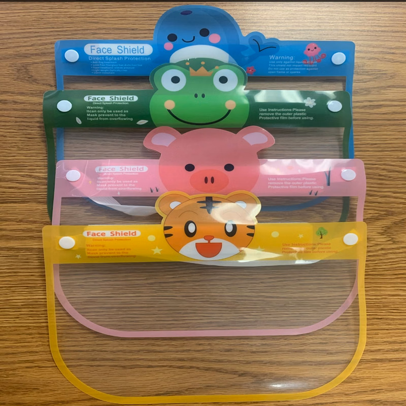 Ultra Lightweight PET Kid Face Shield