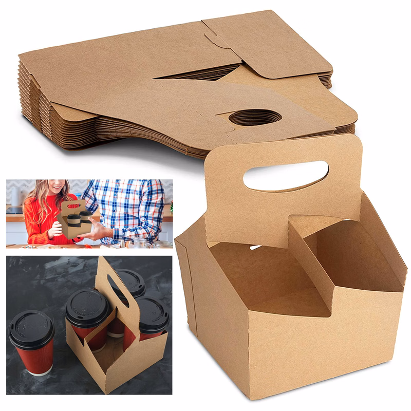 Kraft Drink Carrier With Handles