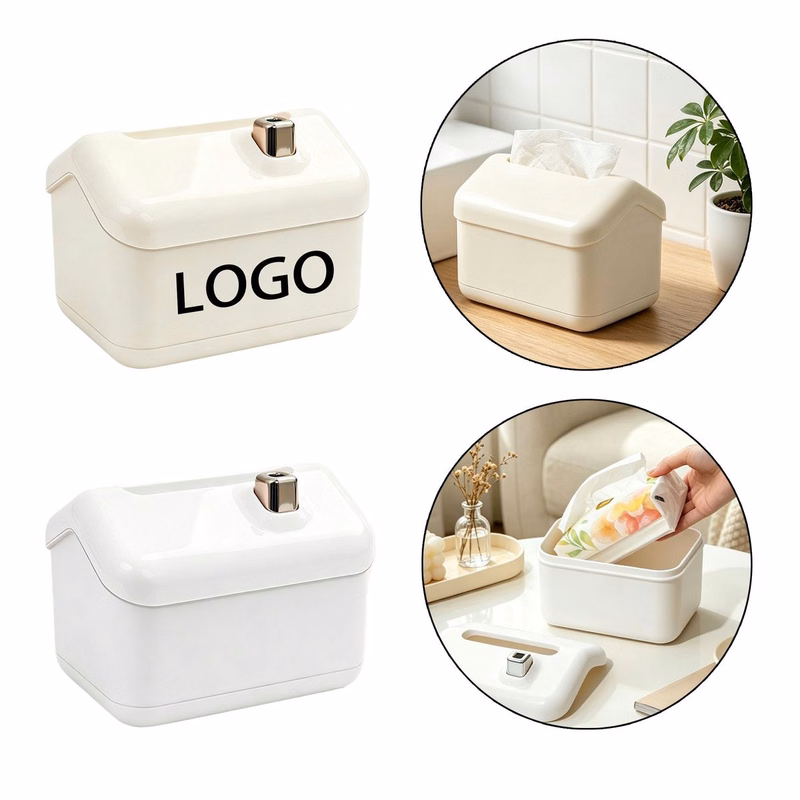 Large Capacity Snow House Tissue Box