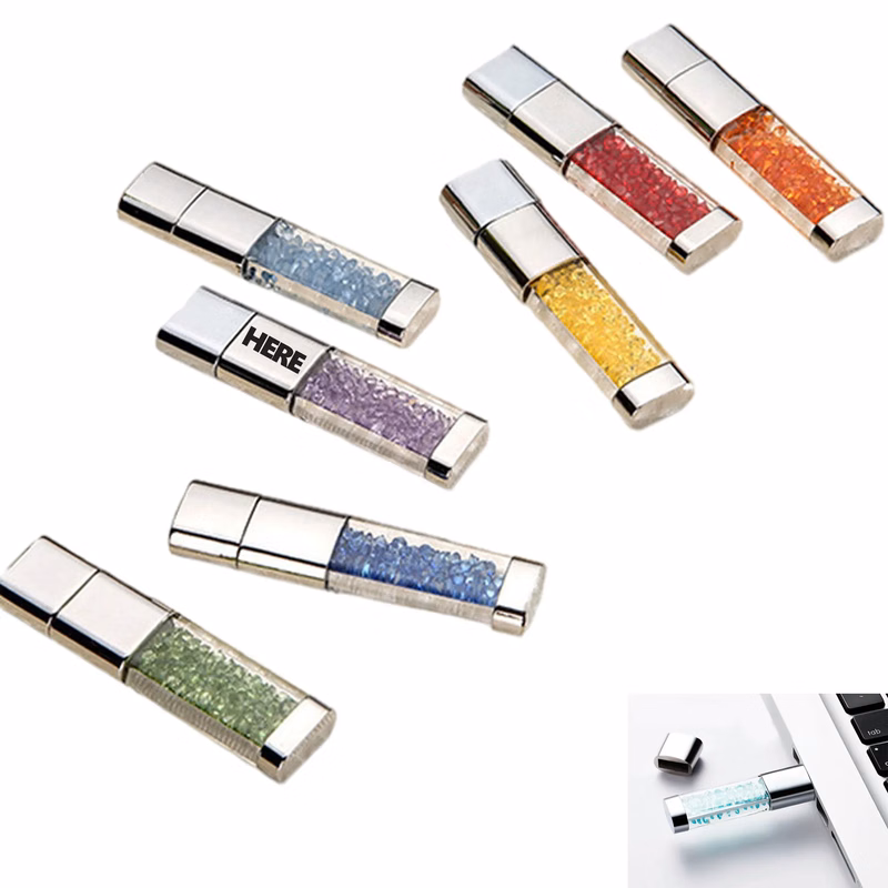 1GB Jewelry Crystal USB Flash Drive