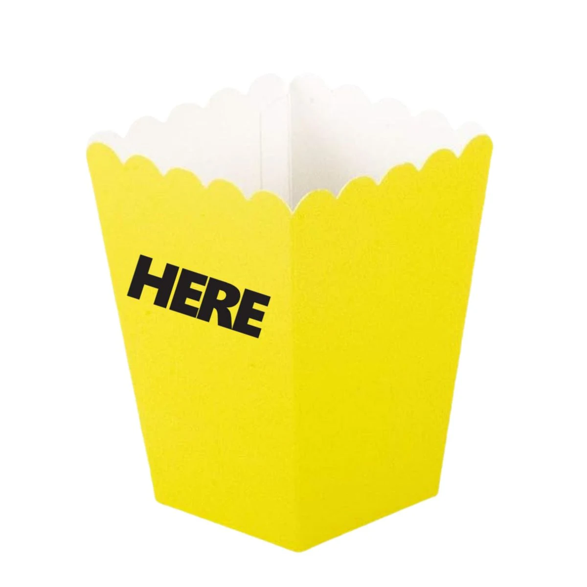 Plastic Popcorn boxes 1