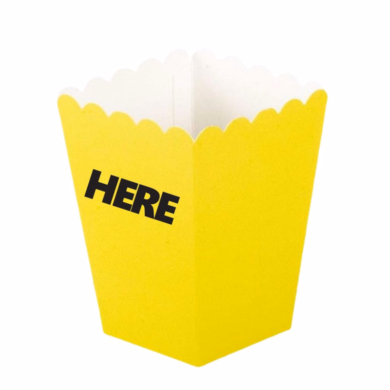 Plastic Popcorn boxes