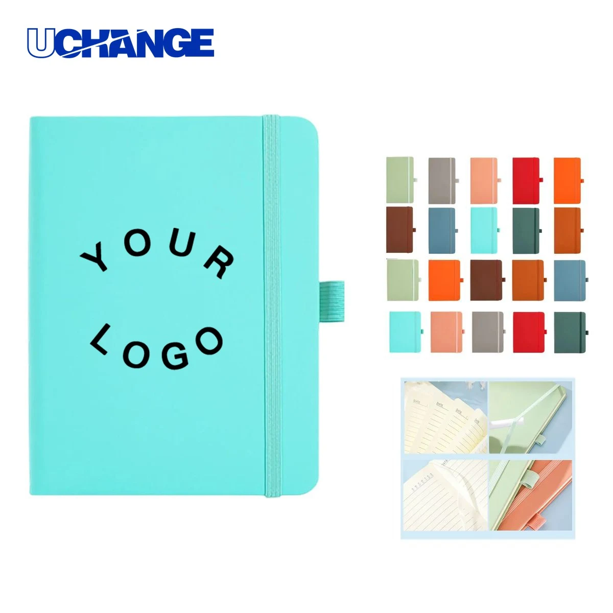 A6 Soft Cover Journal Notebook with Elastic Band 1