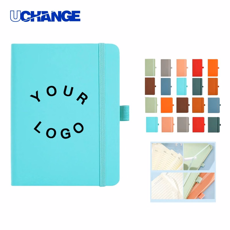 A6 Soft Cover Journal Notebook with Elastic Band