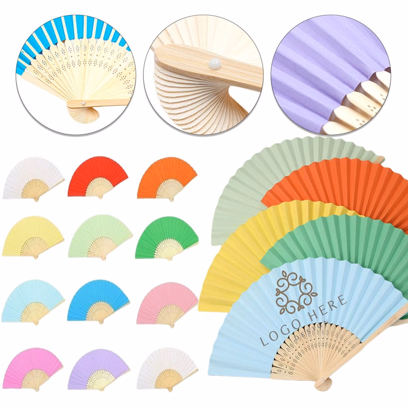 Colorful Promotional Folding Fan
